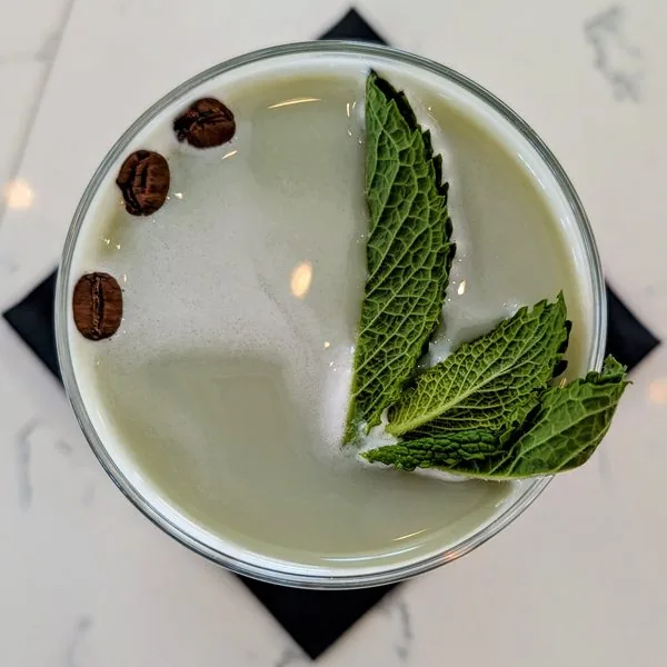 The Mint Espresso Martini at Roch's Reprieve