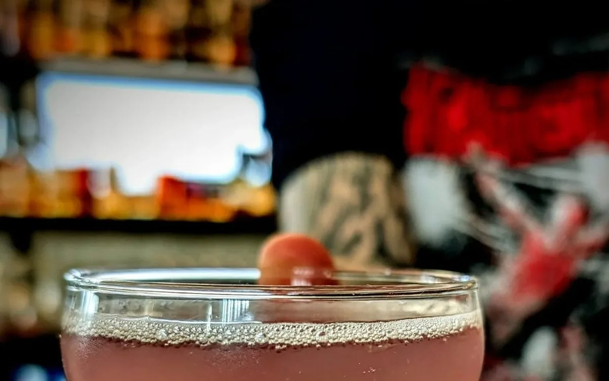 Eye of Newt Halloween cocktail